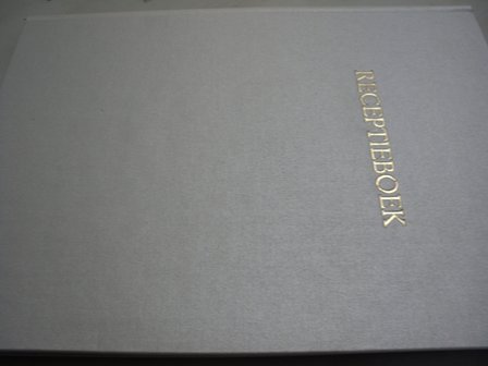 Gastenboek receptie boek