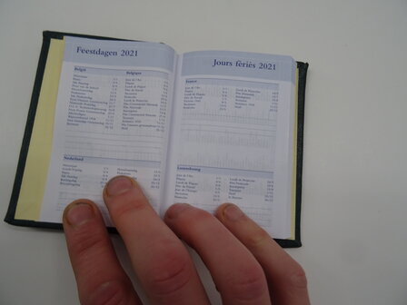 kleine pocketagenda 2021