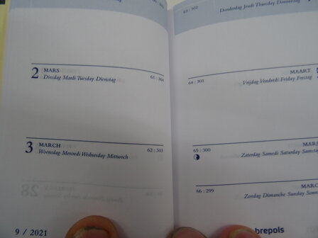 kleine pocketagenda 2021