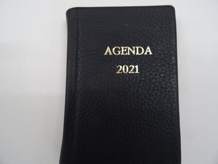 leren zakagenda 2021