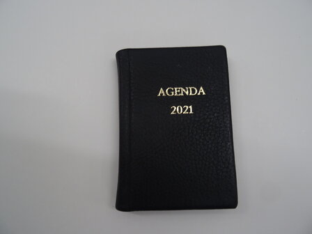 leren zakagenda 2021