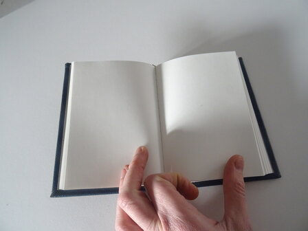 Leather blank notebook sale