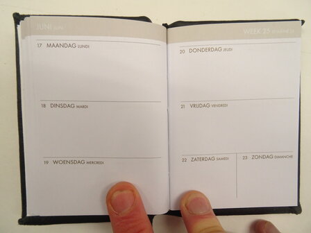 leren zakagenda 2024