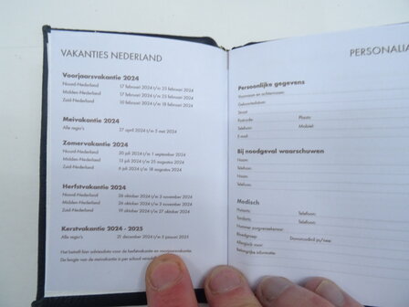 pocket diary 2024
