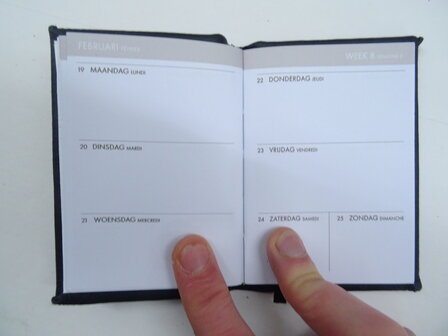 pocket diary 2024