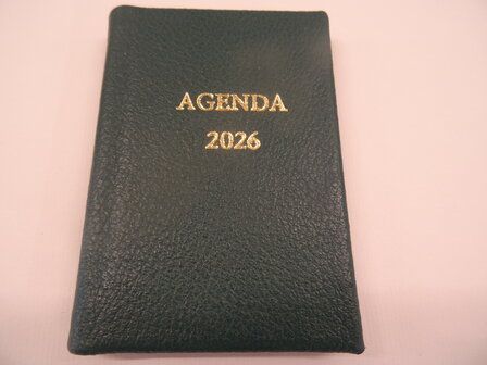 kleine pocketagenda 2026