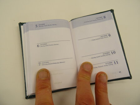 kleine pocketagenda 2026