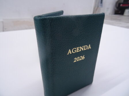 kleine pocketagenda 2026