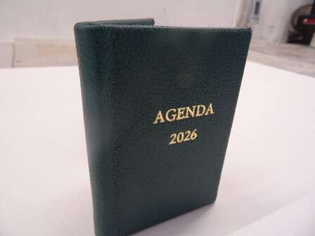 kleine pocketagenda 2026