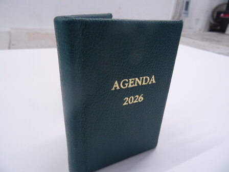 kleine pocketagenda 2026