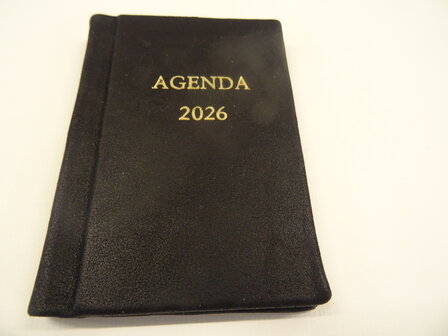 leren zakagenda 2026