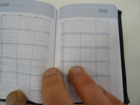 leren zakagenda 2026