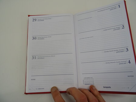 Dutch diary 2026