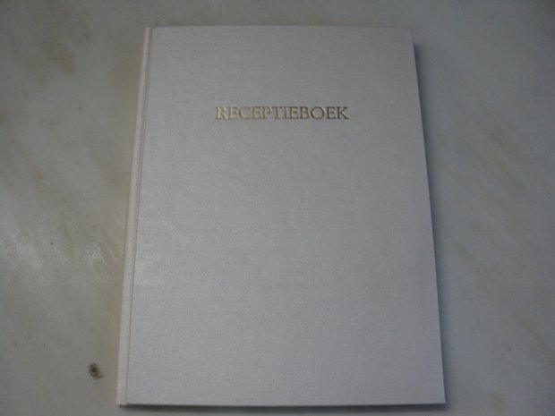 Gastenboek receptie boek