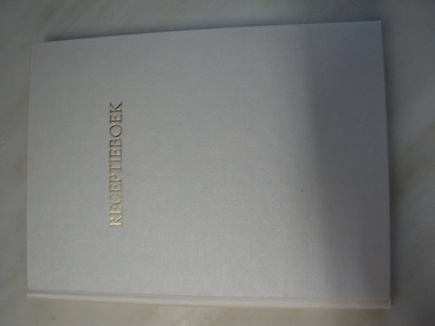 Gastenboek receptie boek