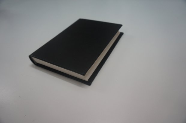 Leather blank notebook sale