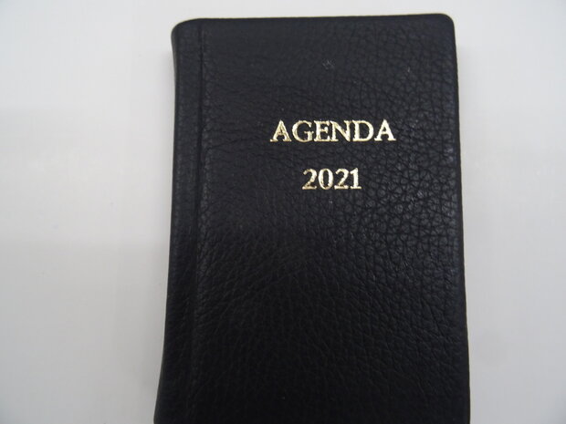 leren zakagenda 2021
