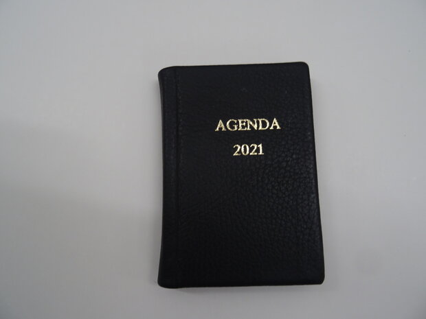 leren zakagenda 2021