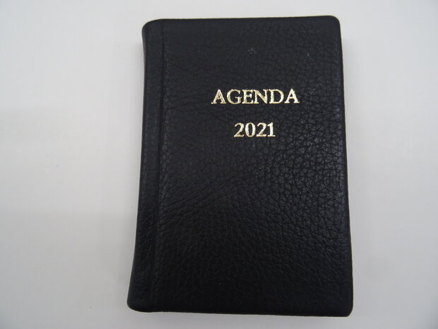leren zakagenda 2021