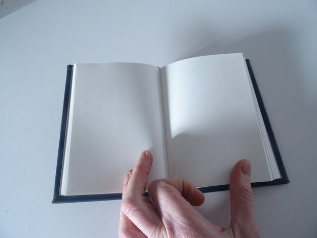 Leather blank notebook sale