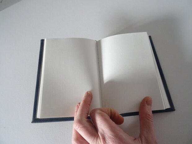 Leather blank notebook sale