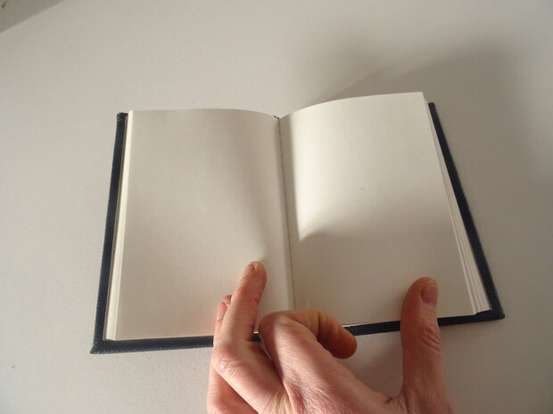 Leather blank notebook sale