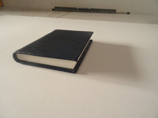 Leather blank notebook sale