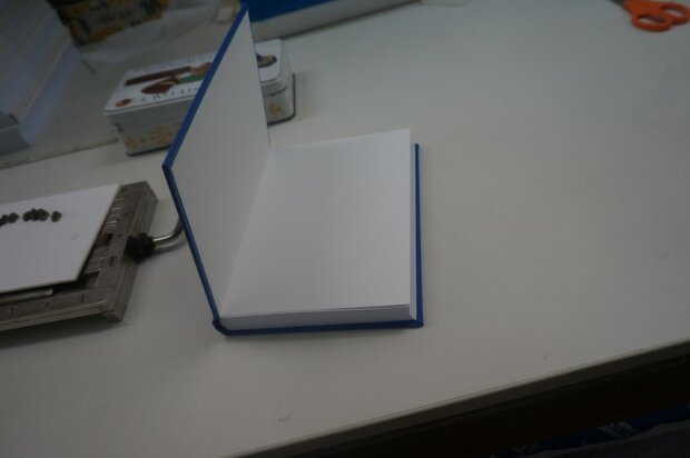 blauw notitieboek a5