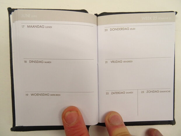 leren zakagenda 2024