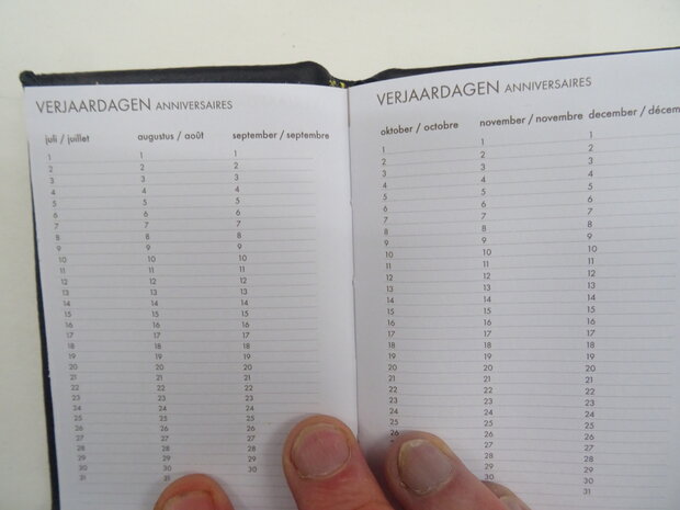 pocket diary 2024