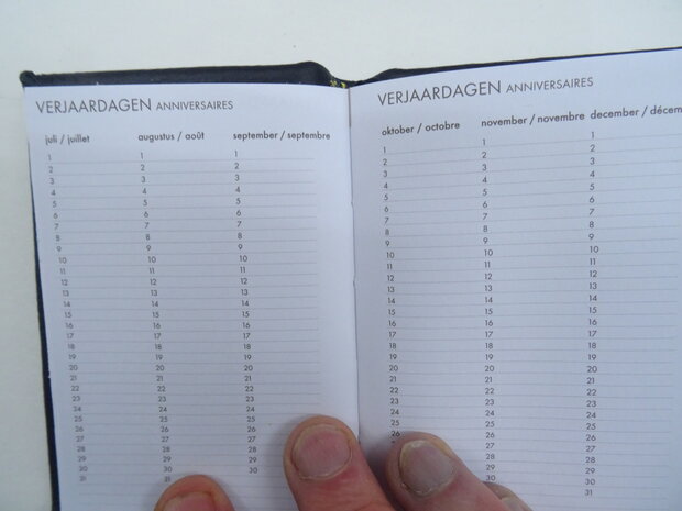 pocket diary 2024