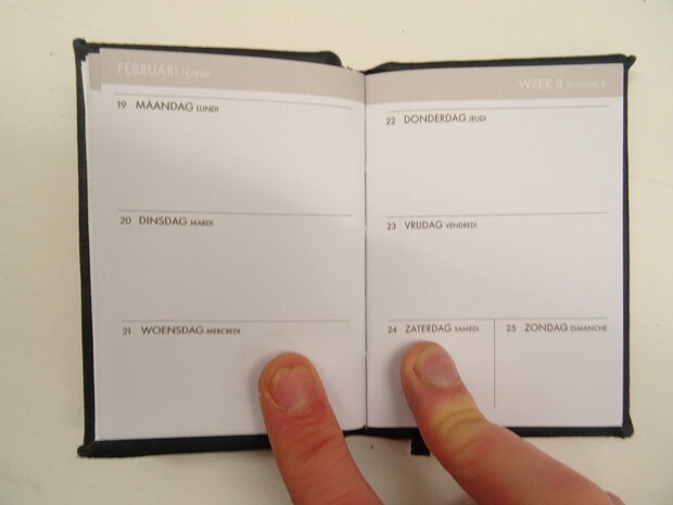 pocket diary 2024
