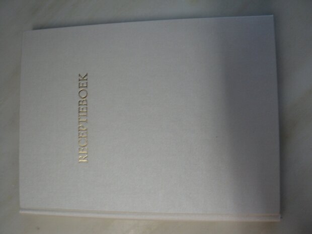 Gastenboek receptie boek