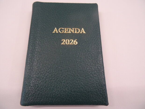 kleine pocketagenda 2026