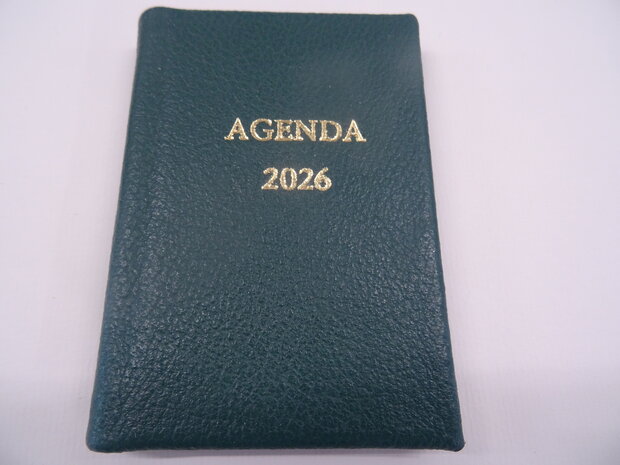 kleine pocketagenda 2026