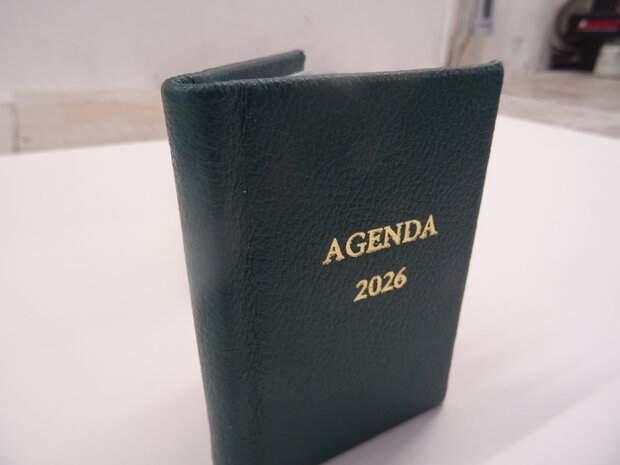 kleine pocketagenda 2026