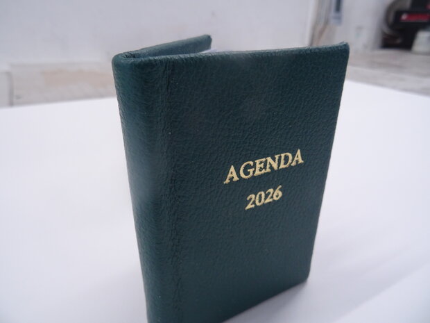 kleine pocketagenda 2026