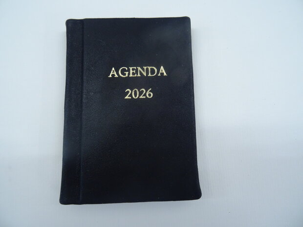 leren zakagenda 2026