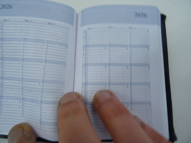leren zakagenda 2026