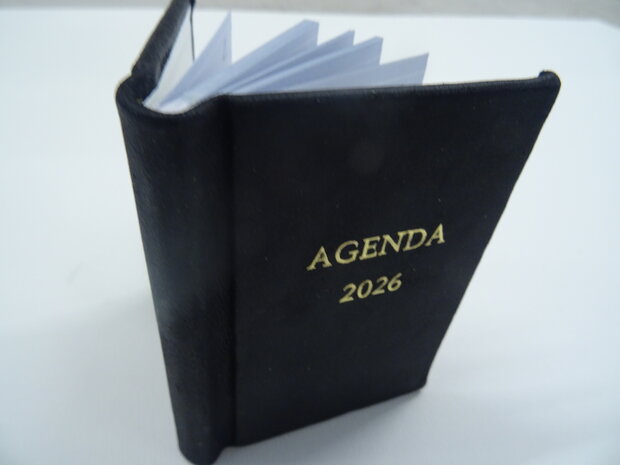 leren zakagenda 2026