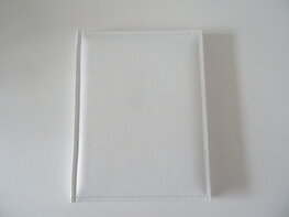 Wit gastenboek receptie boek Wit gastenboek receptie boek