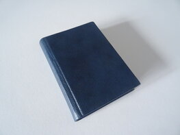 Leather blank notebook sale