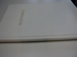 leren receptieboek kopen leren receptieboek kopen