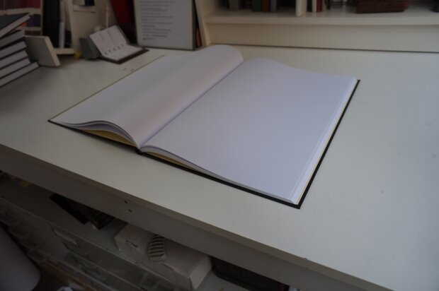 a3 zwart notitieboek kopen groot formaat dummy boek